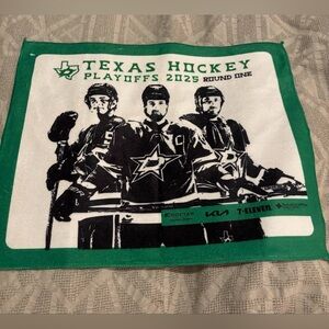 Dallas Stars 2025 NHL Playoffs Round 1 Game 1 Rally Towel 4/19/2025 Brand New